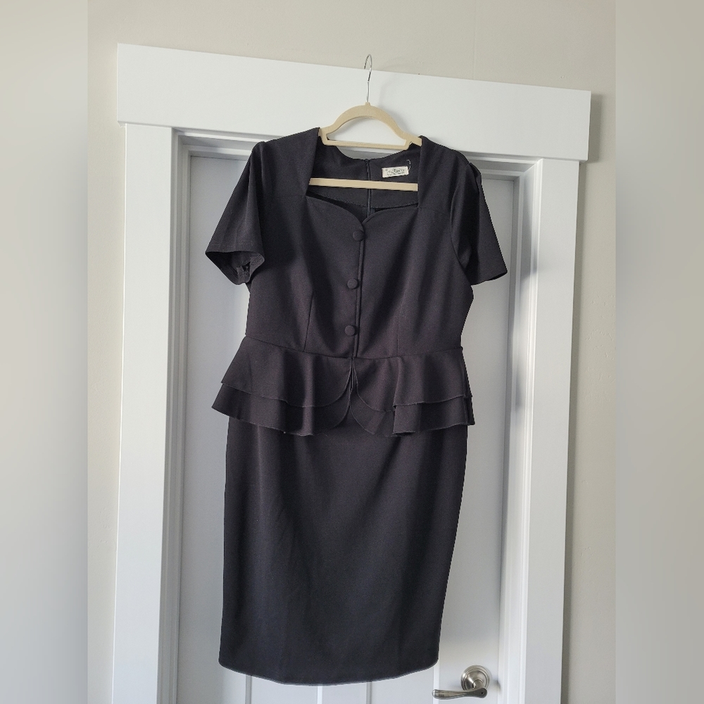 Black Dress 2XL
